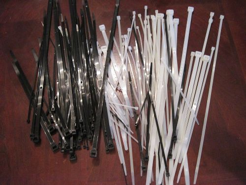 Lot of 10 120 PC Belden Cable Tie Varity Pk 4&#034; to 14&#034; 18 to 120lbs (1200 Ties)!