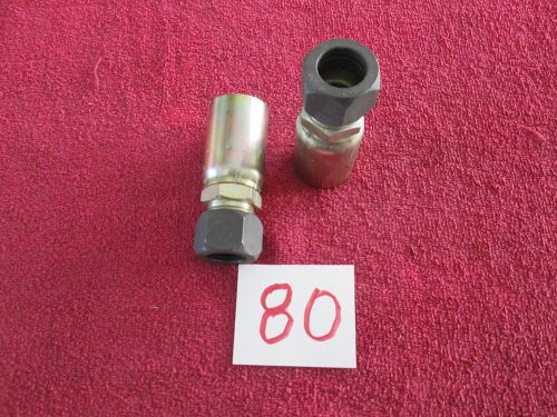 WEATHERHEAD / EATON  HYDRAULIC FITTING 16U-766 LOT 80