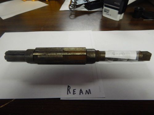 &#034;MORSE&#034; Adjustable Reamer  1-11/32&#034;--1-17/32&#034;