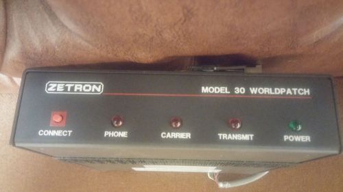 ZETRON MODEL 30 WORLDPATCH