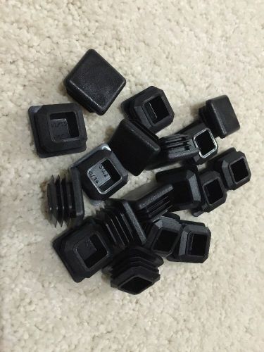 SQUARE TUBING PLUG/END CAP 1&#034; QUANTITY 4