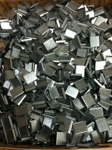 1,870 - 3/4&#034; open metal seals for steel strapping galvanized free priority ship for sale