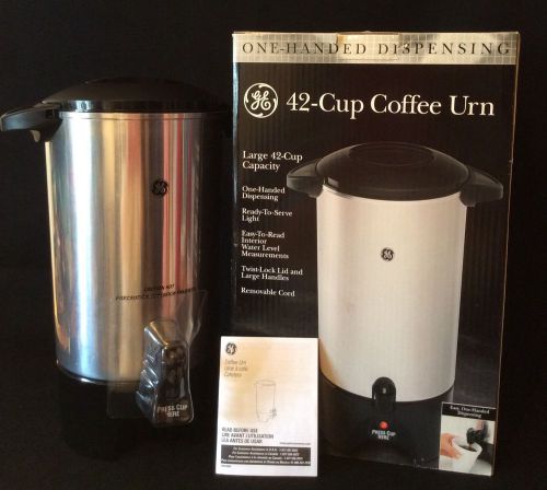 Ge 42 cup coffee maker urn percolator catering event restaurant party 106840r for sale