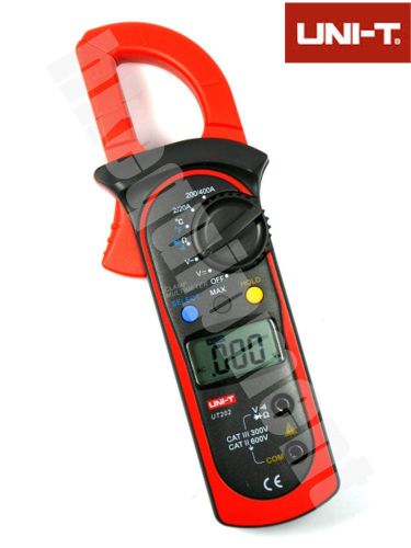 Uni-t ut202 digital lcd clamp multimeter dmm voltmeter for sale