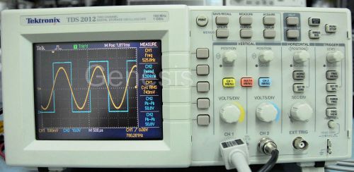 Tektronix TDS2012 color digital Oscilloscope