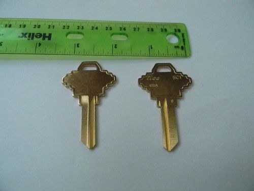 2 schlage sc1 large head key blanks for sale