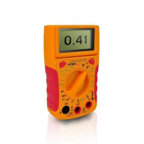 New Pyle - PLTM35 - Mini Digital LCD Multimeter Measures DC Voltage, AC Voltage