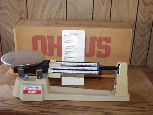 ohaus triple beam scale