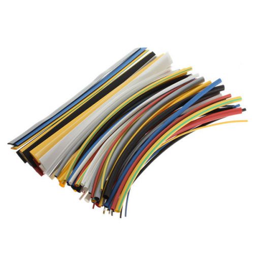 64pcs Assortment 2:1 Heat Shrink HeatShrink Tubing Tube Sleeving Wrap Wire Cable