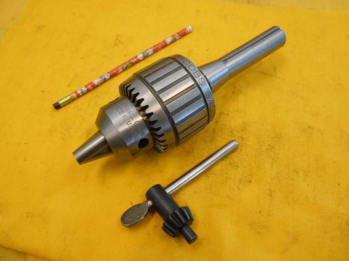 R8 SHANK x 3/4&#034; DRILL CHUCK mill milling r-8 tool holder JACOBS 18N SUPER CHUCK