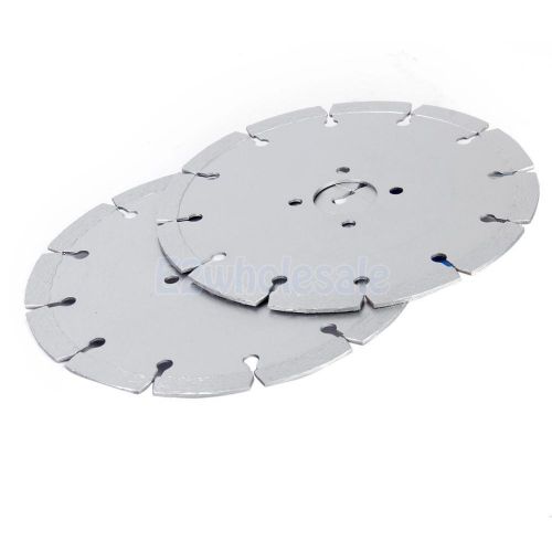 2pcs 6&#034; Diamond Segmented Circular Saw Blade 9600RPM Wet Cutting Stone Granite