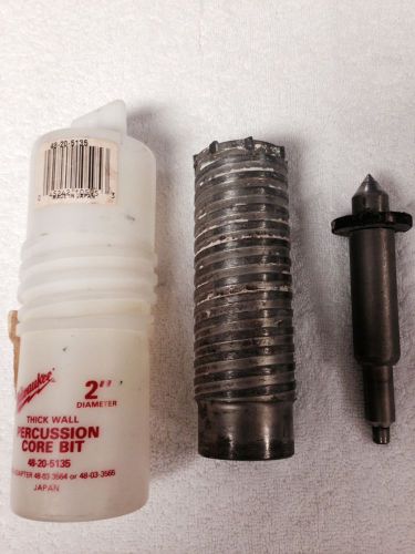 Milwaukee 48-20-5135  2 in. Thick Wall Percussion Core Bit