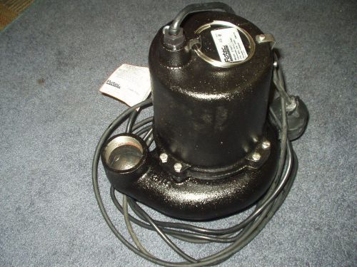 Flotec 3/4 HP Cast Iron Professional Series Sewage Pump