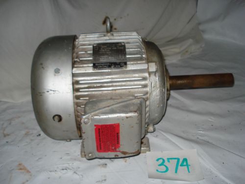 Westinghouse Life-Line T motor 78A50913, 7.5hp, 3500rpm, 213TZ, 230/460, 3ph