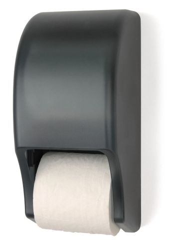 Palmer Fixture Two Roll Standard Tissue Dispenser Dark Translucent