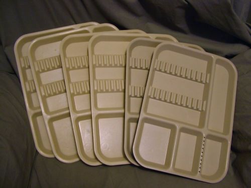 Dental Instrument Trays - Lot of 6