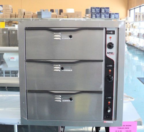 Apw wyott drawer warmer built in chips warmer hdd3b for sale