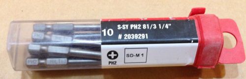 HiltiS-SY PH2 81/3 1/4&#034; #2039291