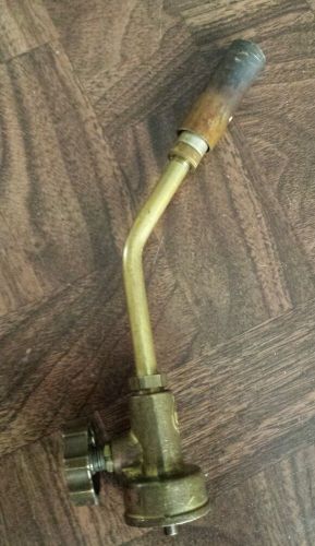 TURNER LP-5 PROPANE BRASS TORCH HEAD NOZZLE - USED