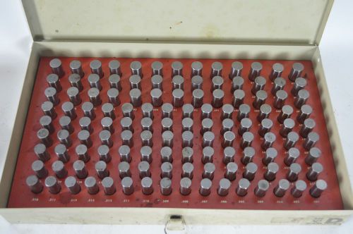 Vermont Machinist Gage .501 - .625 Steel Pin Gage Set Minus D-Series