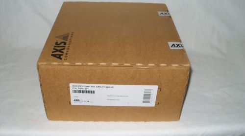 Axis Communications P3343-VE ACC SURVEILLANCE CAMERA PENDANT KIT 5502-321 *NEW*