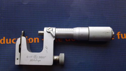 Mitutoyo  multi - anvil micrometer 0-1&#039;&#039; /.0001 model 117-107 for sale