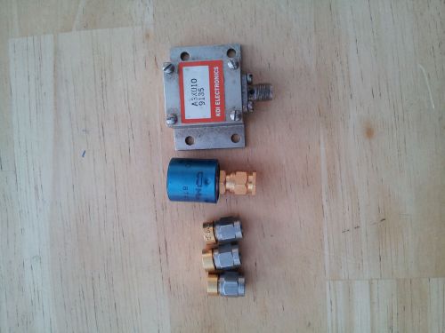 Lot of 5 RF SMA, 50 Ohm terminations.