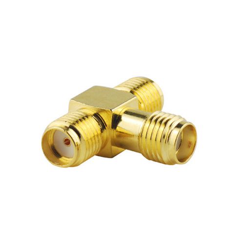 SMA adapter SMA female to 2 SMA female 3 way RF adapter