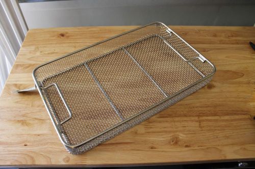 Sterilization Case Tray 16 x 10-3/4 x 2 Stainless