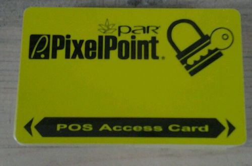 Par pixelpoint magnetic swipe employee pos id cards 21 pack for sale