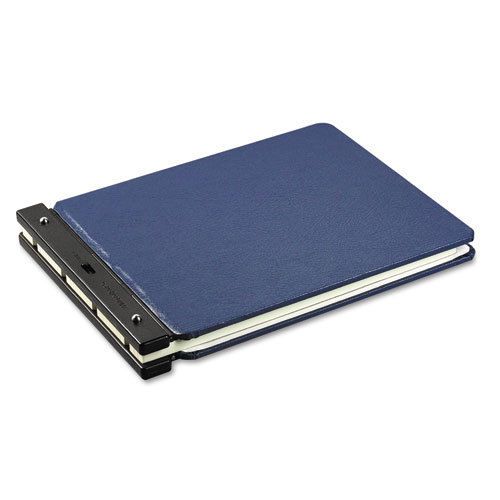 Raven vinyl-guarded post binder, 11 x 17, 8-1/4 center, light blue for sale
