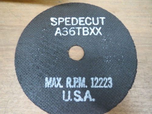 5X1/16X5/8 CUT-OFF WHEEL A36TBXX T1 SPEDECUT 25 PCS NO.S1308 (LL1156)