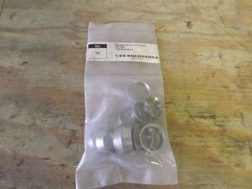 New Swagelok 3/4 in. Front Ferrule SS-1213-1 #40411 LOT OF 10!! tube fitting