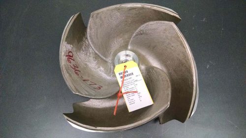 GOULDS 3175M 10X12-18 15&#034; IMPELLER, 316SS, PATTERN # 56198