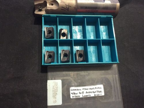 Ingersoll 1TJ1N-1202281R01 Cutter W/ Box of 5 ANHU160716R IN2030 Inserts