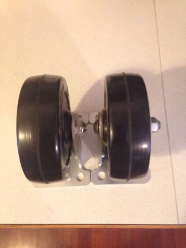 HEAVY DUTY CASTERS  TRIOPINES 4&#034; x 1-1/4&#034;