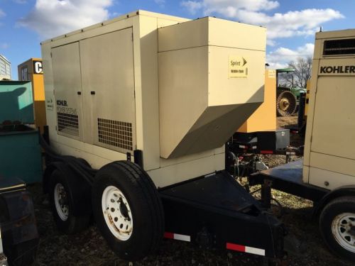 2004 kohler / john deere portable genset 1/3 phase 12 lead reconnectable for sale