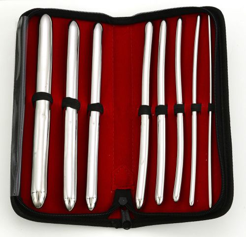 Hegar dilator set(08 pcs) velvet pouch in great packing &#034;made in stainless steel for sale