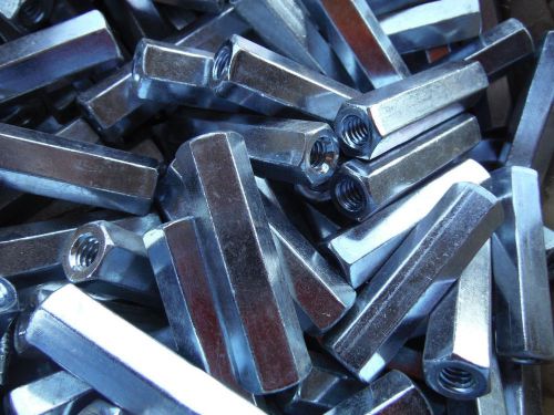 1/4-20 hex coupling nut (125pcs) Zinc