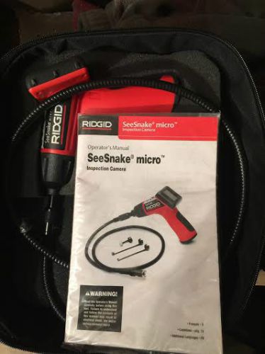 Ridgid SeeSnake Micro W/3&#039;Extension