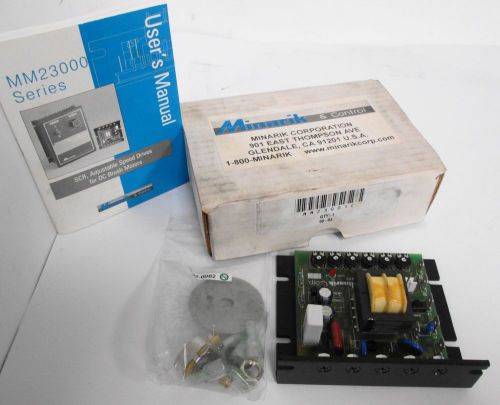 Minarik Drives MM23001C Adj. Speed Drive for DC Brush Motors 115/230VAC Chassis