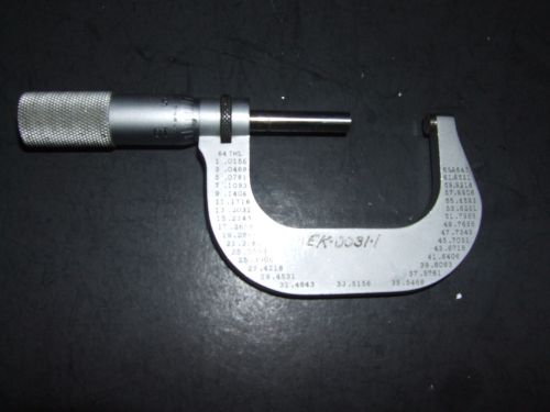 Starrett 1&#034; Micrometer - No. 2 - 1&#034; - 2&#034; - .0005&#034;