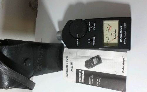 REALISTIC SOUND LEVEL METER CAT.NO:33-2050