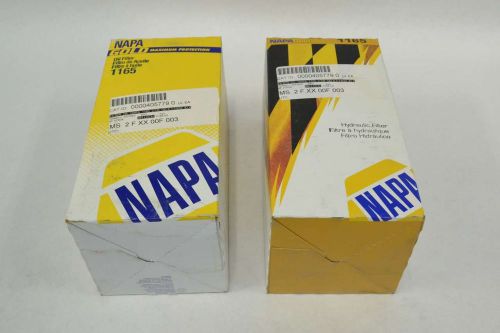 LOT 2 NEW NAPA 1165 GOLD HYDRAULIC OIL FILTER ELEMENT CARTRIDGE  B350222