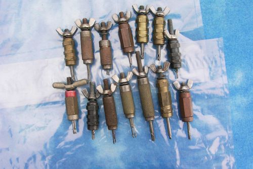 Lot of 14 Aircraft/Aviation Tools Wedgelock Mono-Lock Clecos
