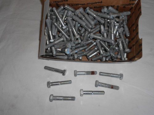 (100) zinc plated bolts for sale