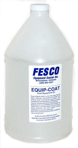 &#034;fesco&#034; equip-coat food equipment oil {edible} 4 gallons for sale