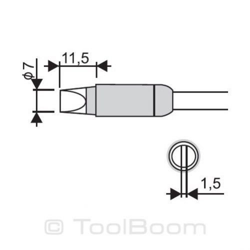 Soldering Iron Tip Goot RX-85HRT-7D