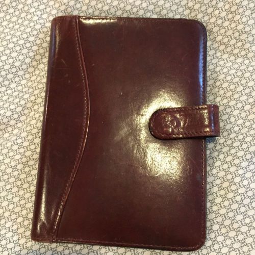 Vintage scully leather junior notepad holder for sale