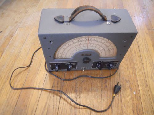 Awesome Vintage 1930&#039;s Jackson Model 441-a vacuum tube powered signal generator